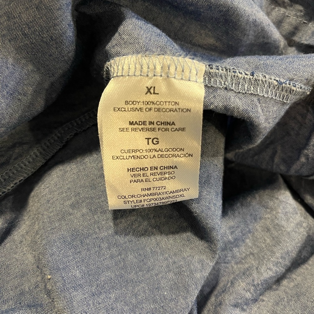 French Connection chambray cotton Maxi Dress - Picture 4 of 6